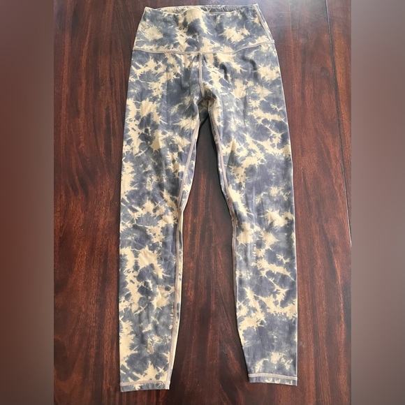 Varley Let's Go High-Rise Legging Flaxen Tie Dye - XS - Picture 3 of 7